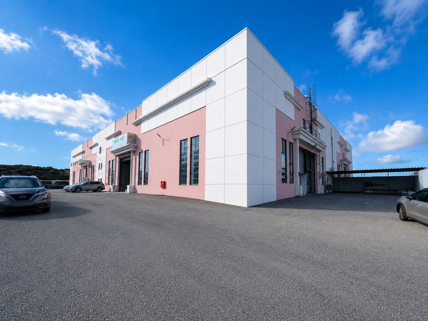 Exterior das instalações Ingremate