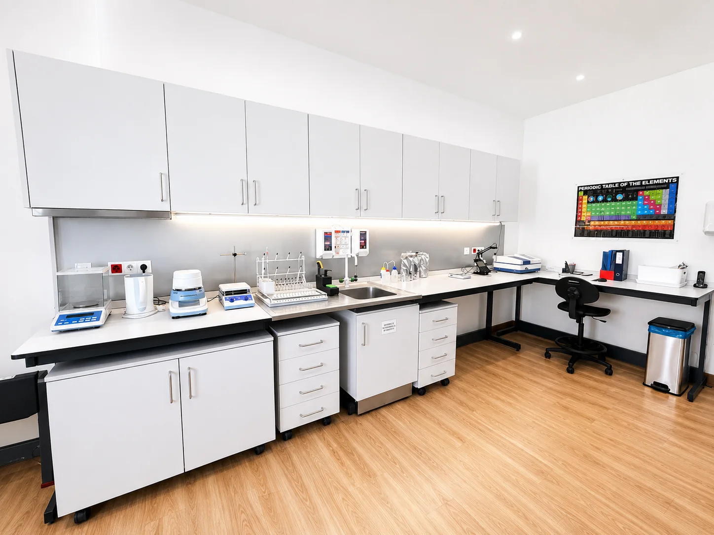 Laboratório interno de controlo de qualidade da Ingremate